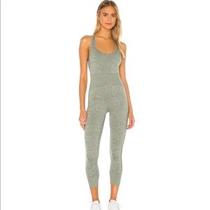 Revolve X FP Movement First Place Onesie in Heather Olive Ash